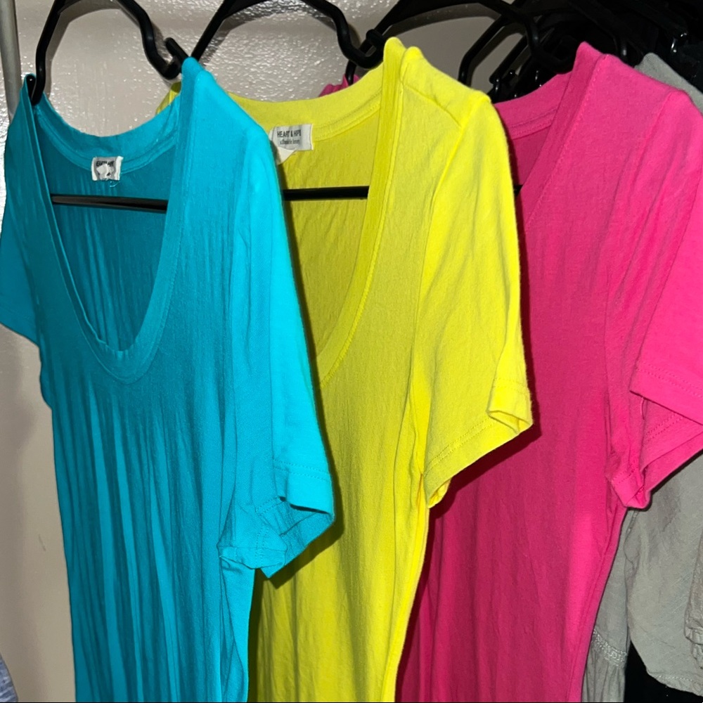 3 color tops (sold separately or package)